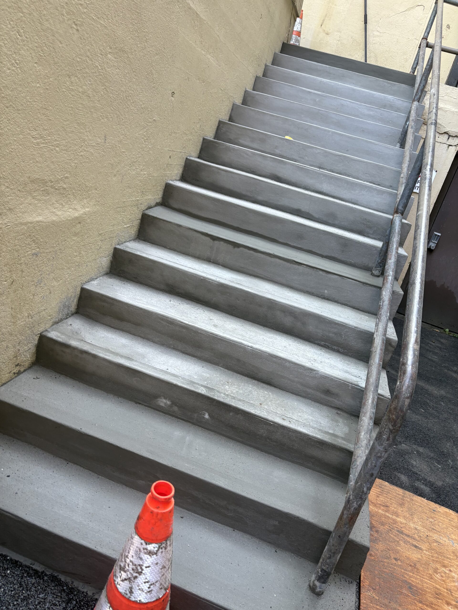concrete steps